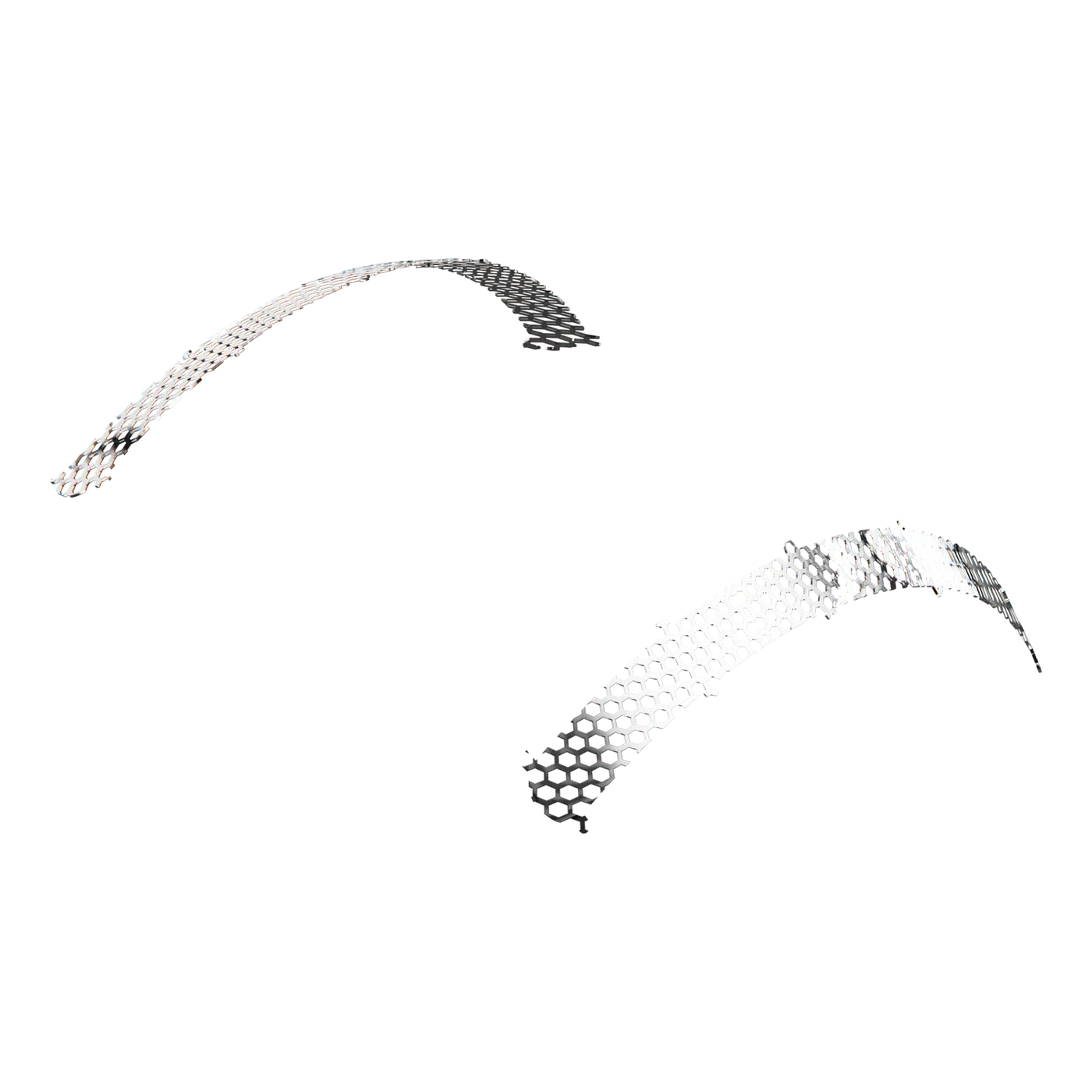 Spark protection grilles for helix industrial safety helmet (set of 2)