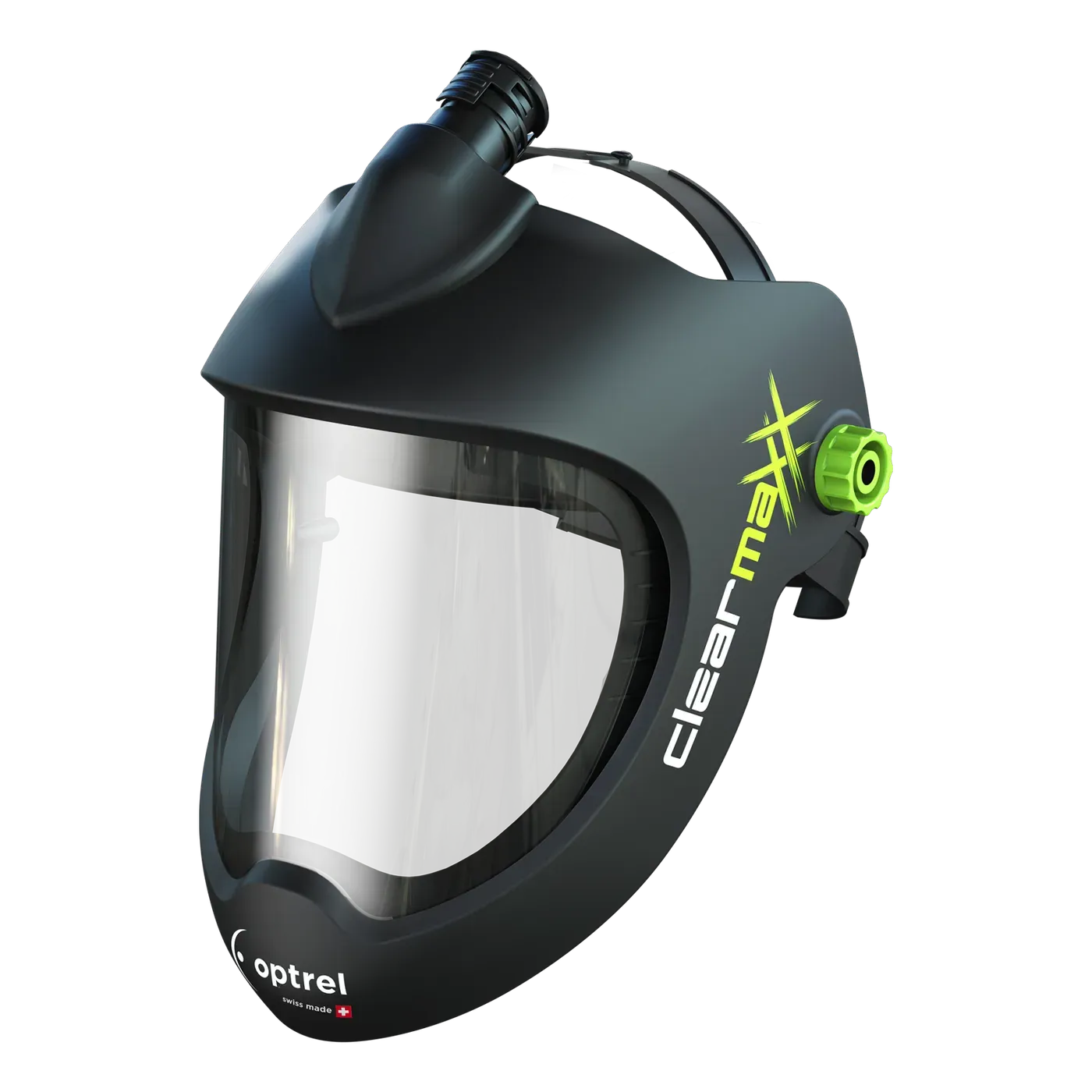 optrel clearmaxx PAPR — powered air grinding helmet