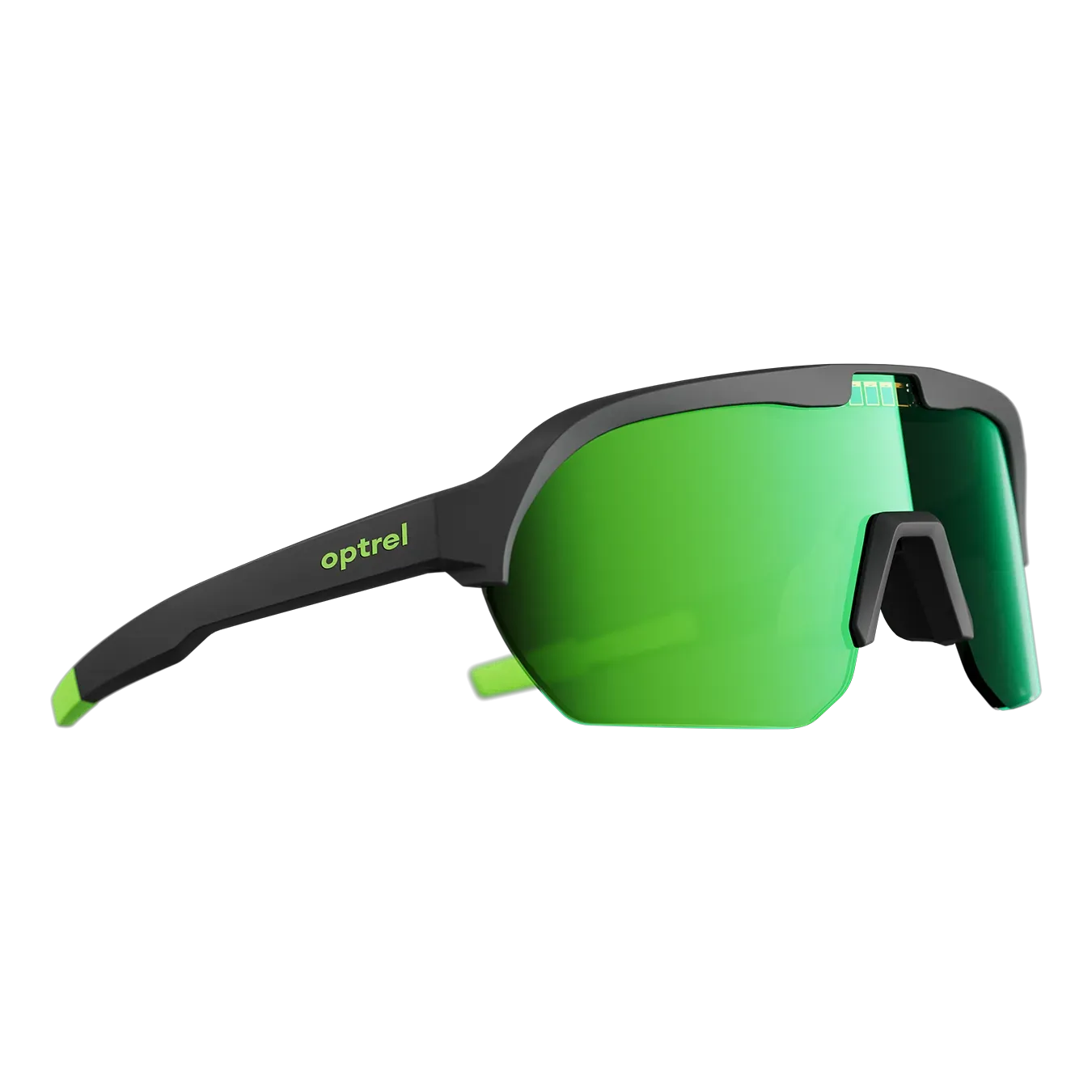 optray neon — auto-darkening sunglasses with ShadeTronic®, green mirror coating
