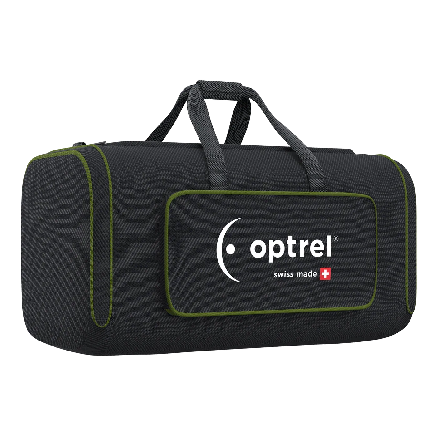Bag for e3000/e3000X and PAPR helmet, black/green, with optrel logo