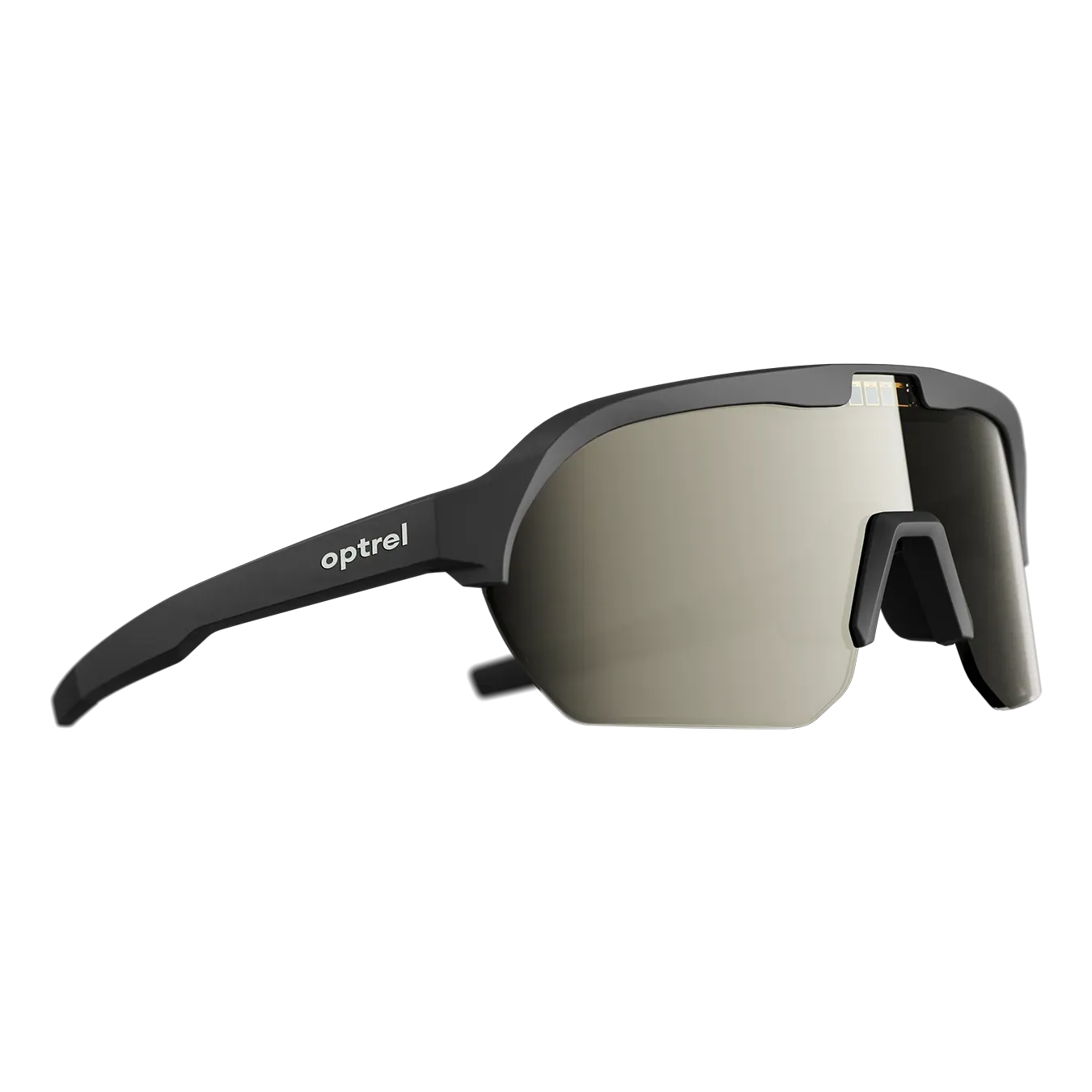 optray onyx — auto-darkening sunglasses with ShadeTronic®, black, silver mirror coating