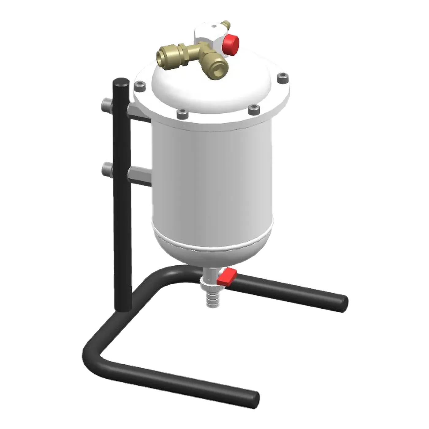 Air filtration unit for suppliedair