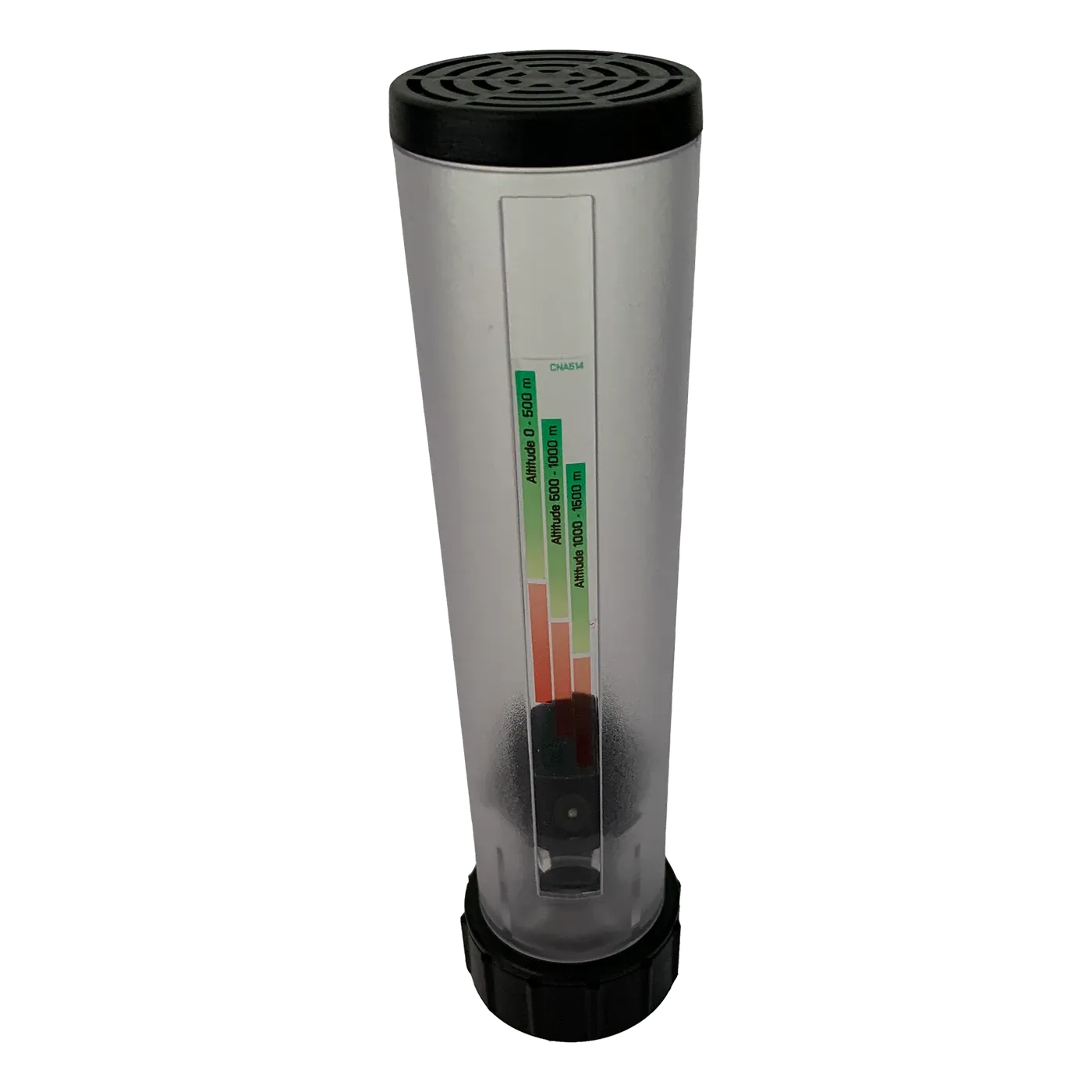 Variable area (float) flow meter for suppliedair