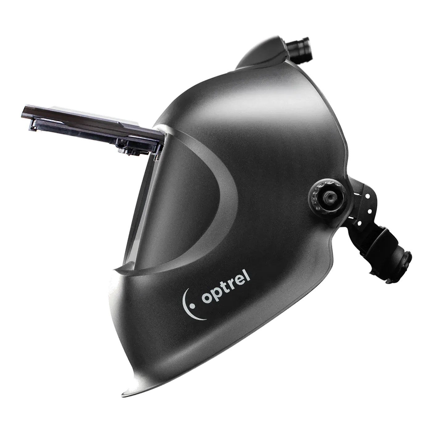 optrel liteflip passive PAPR — PAPR welding helmet with air supply and passive filter