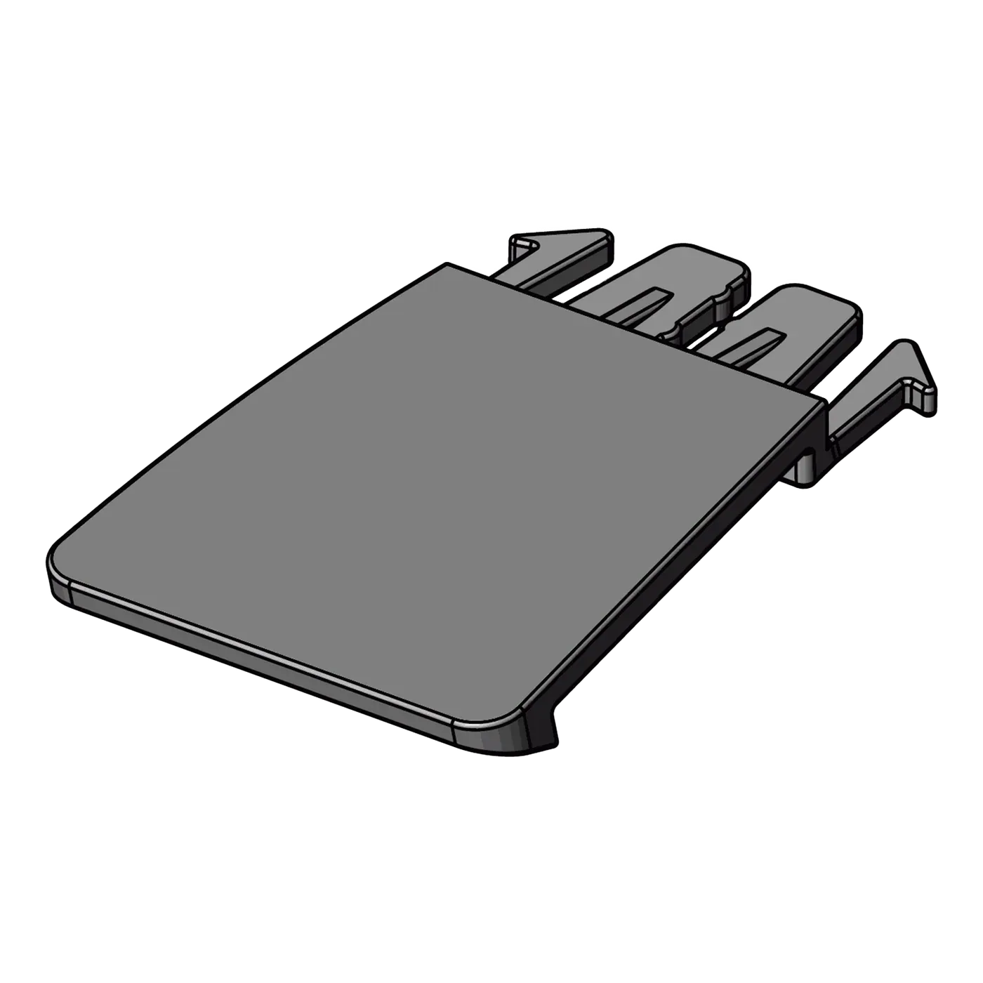 Locking clip for swiss air filter cover