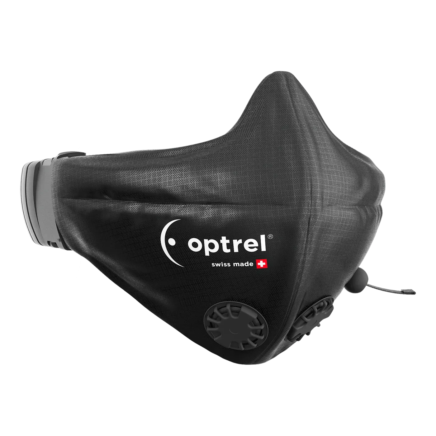 Half mask “loose fit” for swiss air, black