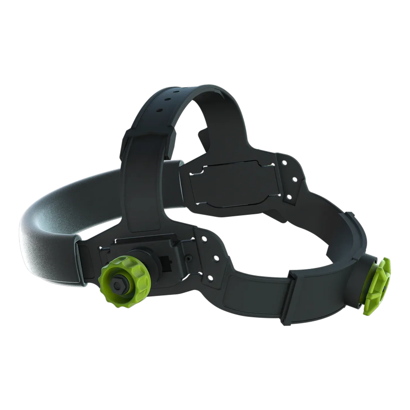 Comfort headband, black with green knobs — for panoramaxx, sphere, liteflip and Y series
