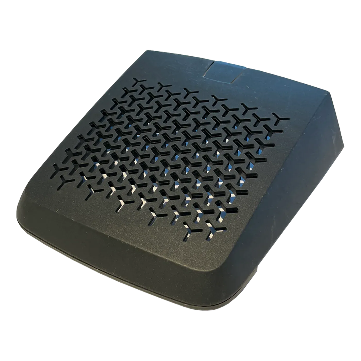 Particle filter cover for swiss air, black