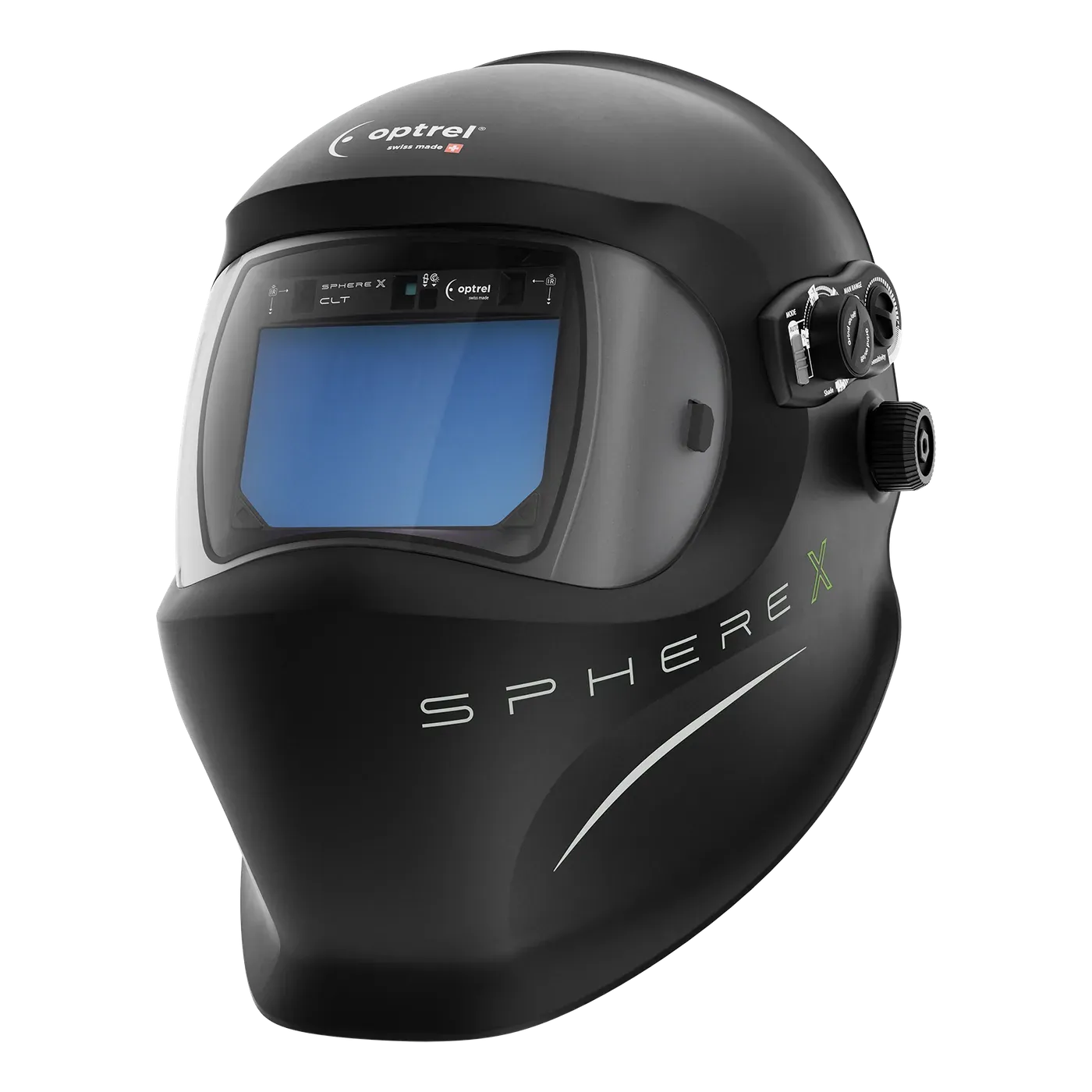 sphereX clt — auto-darkening welding helmet