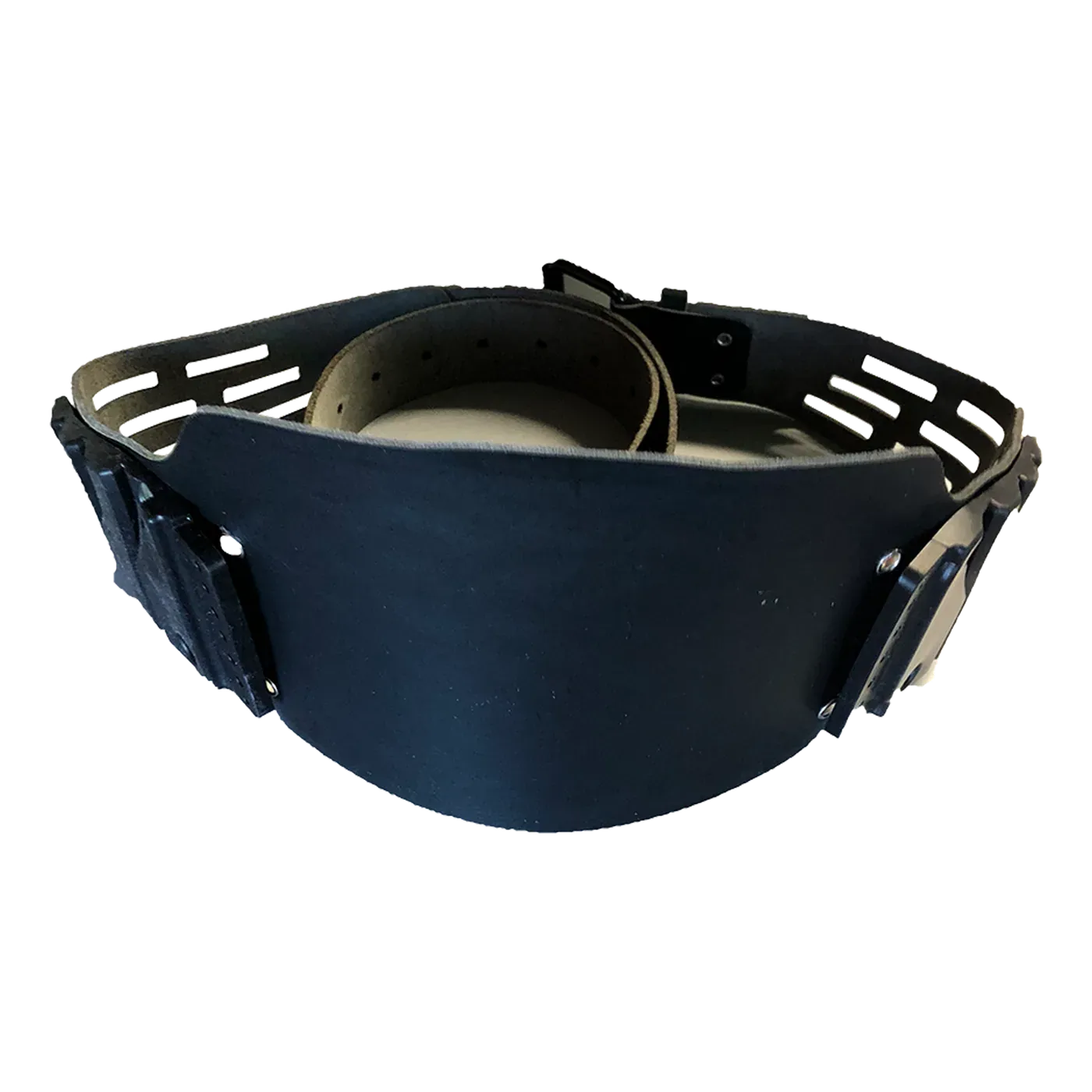 Replacement leather belt for e3000X, black