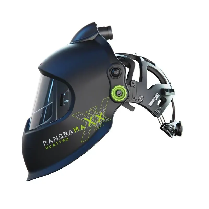 optrel panoramaxx pure air quattro — auto-darkening PAPR welding helmet — 3
