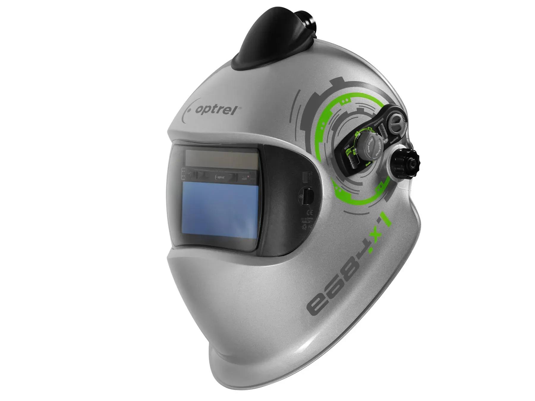 optrel e684 PAPR — auto-darkening PAPR welding helmet with air supply — 4