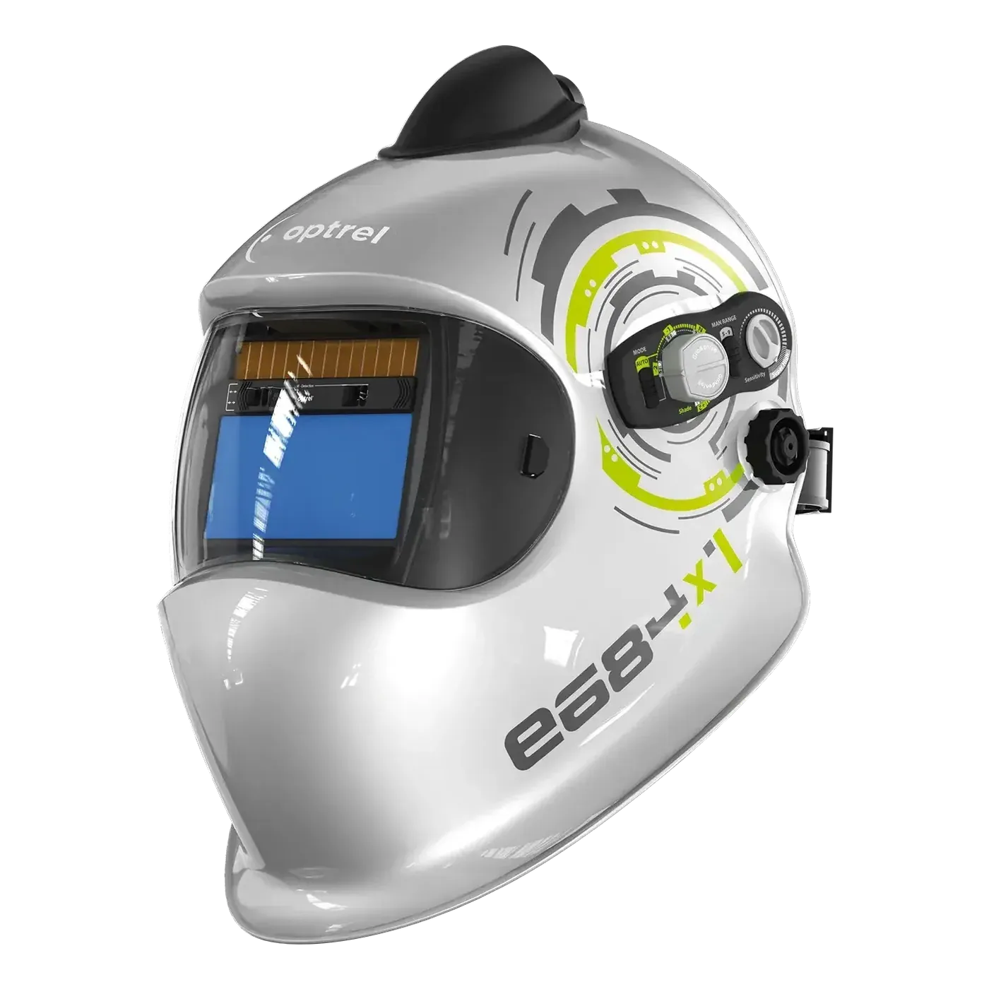optrel e684 PAPR — auto-darkening PAPR welding helmet with air supply — 2