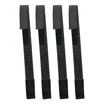 Replacement Velcro straps for attaching the swiss air blower to the shoulder harness (set of 4)