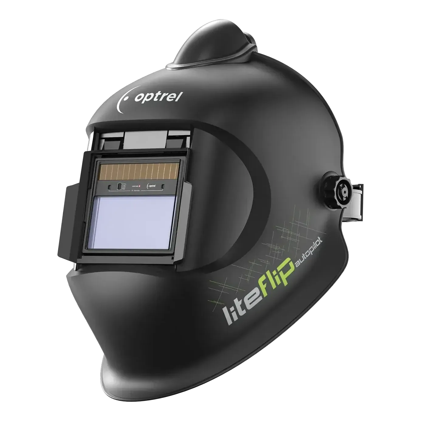 optrel liteflip autopilot PAPR — auto-darkening PAPR welding helmet with air supply — 2
